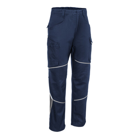 Kübler Damenhose ICONIQ dunkelblau/anthrazit Form 2540