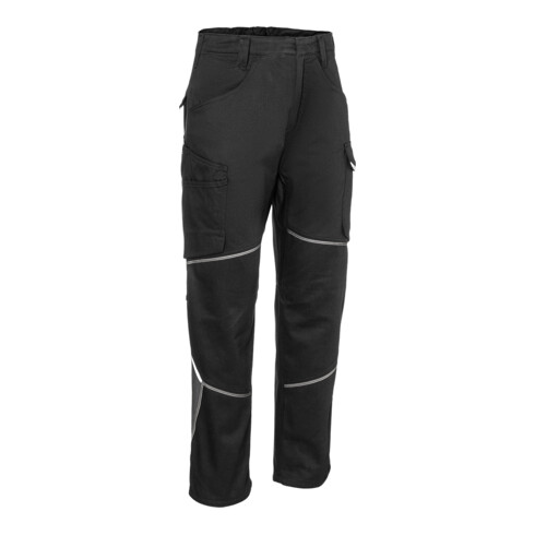 Kübler Damenhose ICONIQ schwarz/anthrazit Form 2540