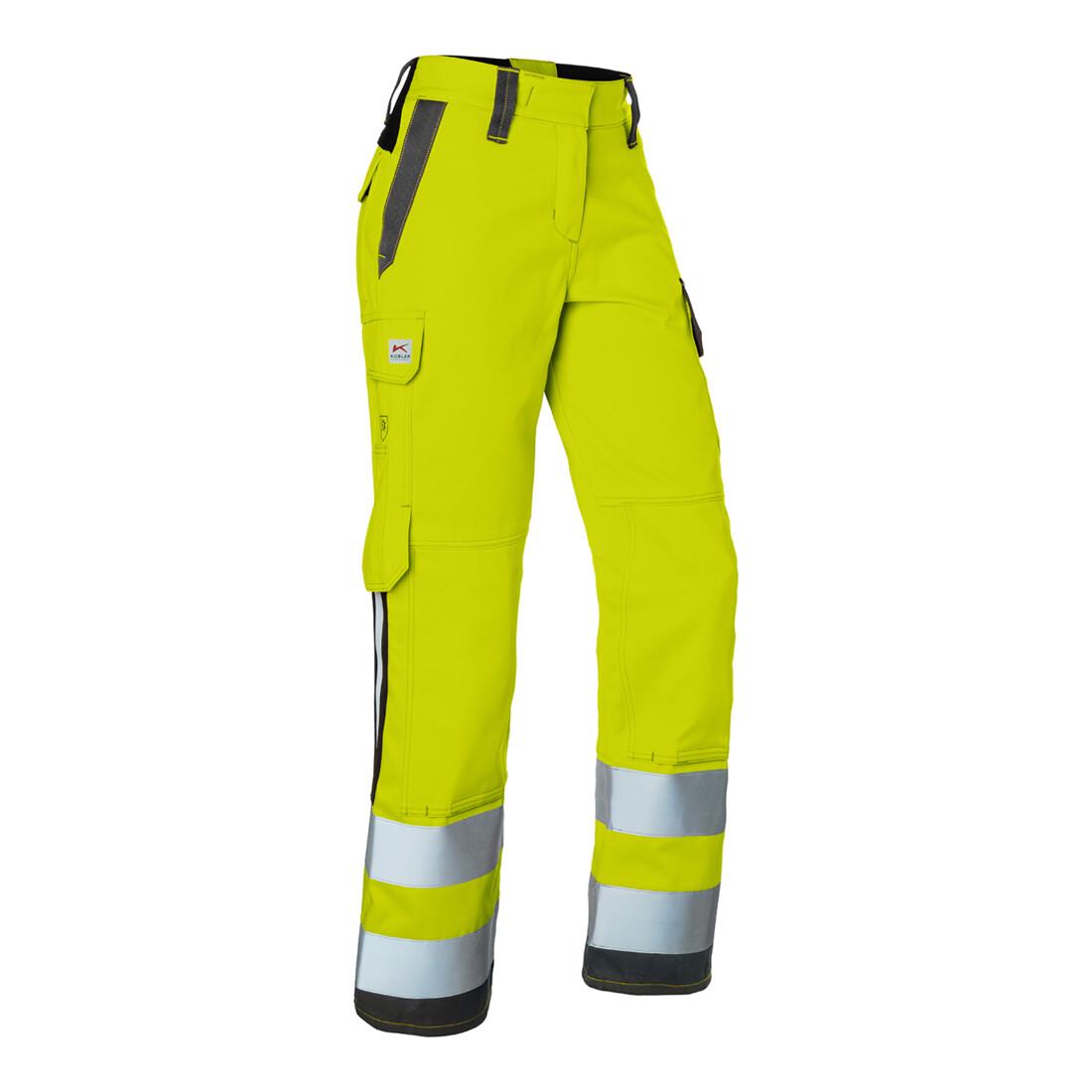 KÜBLER Damenhose PROTECTIQ HIGH VIS ARC1 PSA 3 warngelb/anthrazit 44