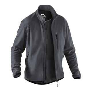 Kübler Fleecejacke anthrazit