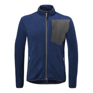 Kübler Fleecejacke dunkelblau/anthrazit Form 1254 Größe 3XL