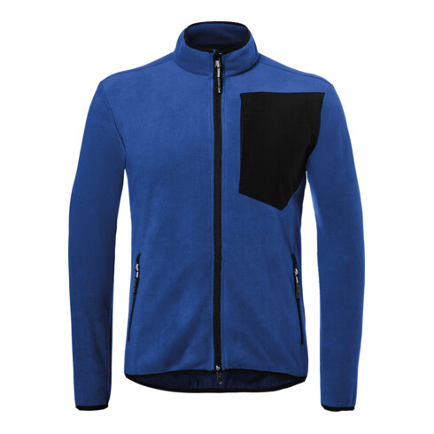 Kübler Fleecejacke kbl.blau/schwarz Form 1254