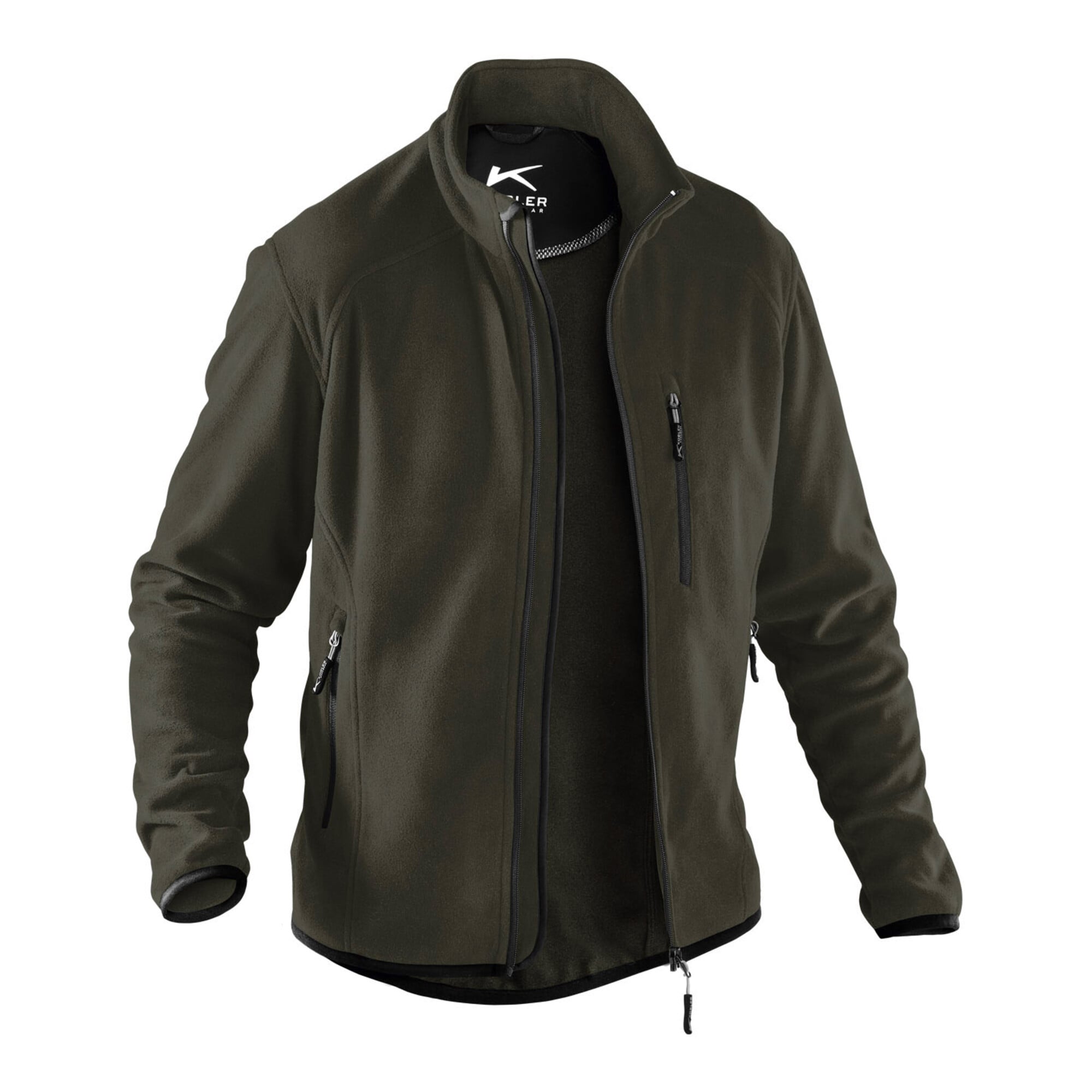 Kübler Fleecejacke oliv XS ; Kübler Workwear