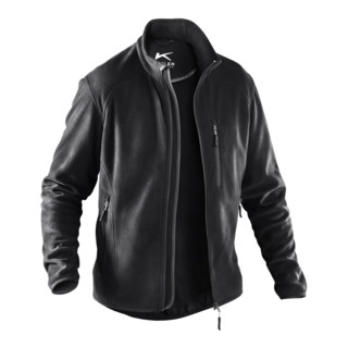 Kübler Fleecejacke schwarz XXL
