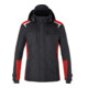Kübler Hardshelljacke BODYFORCE PSA 2 schwarz/mittelrot Form 1326-1