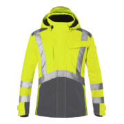 Kübler Hardshelljacke REFLECTIQ PSA 2 warngelb/anthrazit Form 1327-4