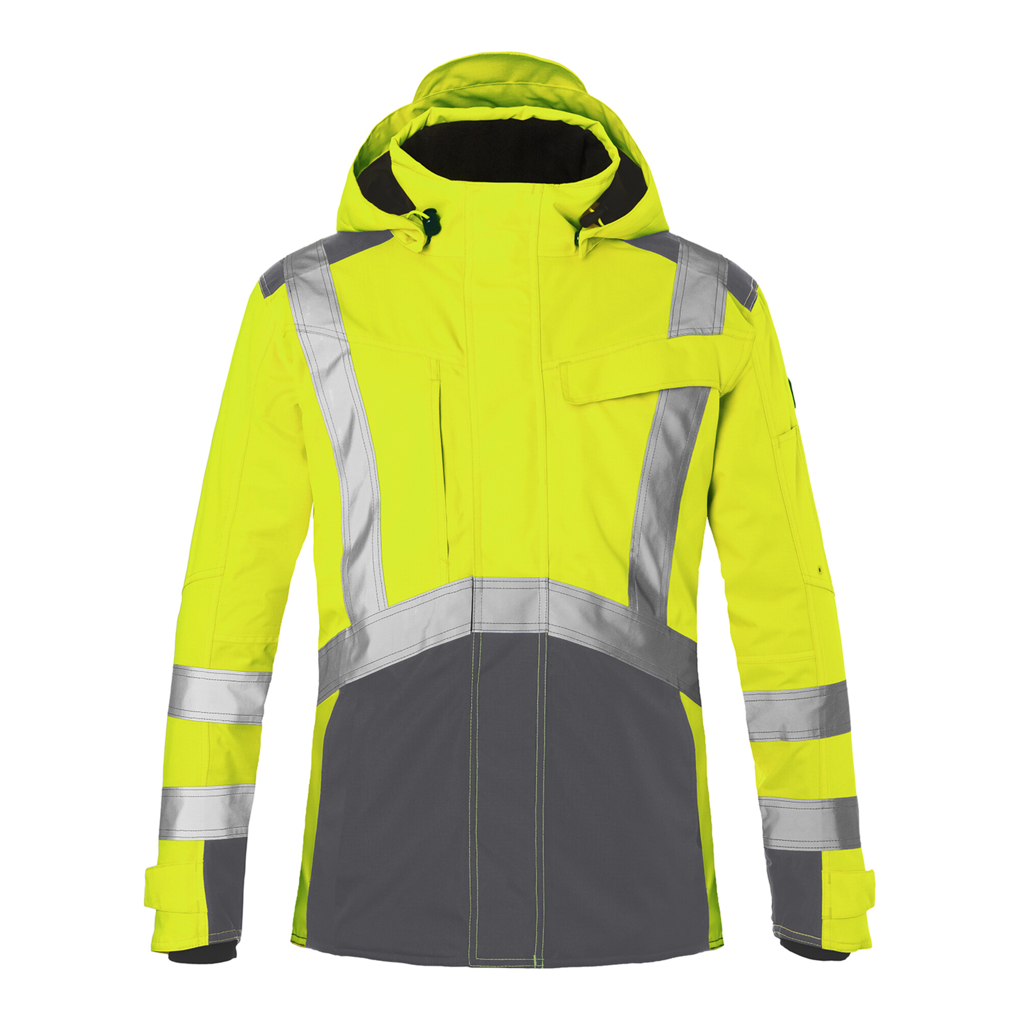 Kübler Hardshelljacke REFLECTIQ PSA 2 warngelb/anthrazit Form 1327 Größe XXL ; Kübler Workwear