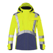 Kübler Hardshelljacke REFLECTIQ PSA 2 warngelb/dunkelblau Form 1327