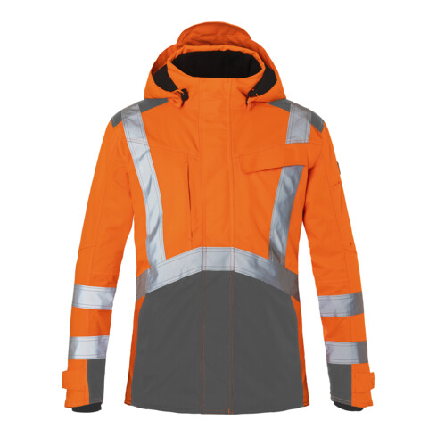 Kübler Hardshelljacke REFLECTIQ PSA 2 warnorange/anthrazit Form 1327