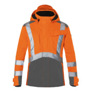 Kübler Hardshelljacke REFLECTIQ PSA 2 warnorange/anthrazit Form 1327-4