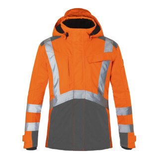 Kübler Hardshelljacke REFLECTIQ PSA 2 warnorange/anthrazit Form 1327 Größe 4XL