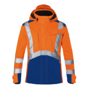 Kübler Hardshelljacke REFLECTIQ PSA 2 warnorange/kbl.blau Form 1327