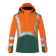 Kübler Hardshelljacke REFLECTIQ PSA 2 warnorange/moosgrün Form 1327 Größe XS