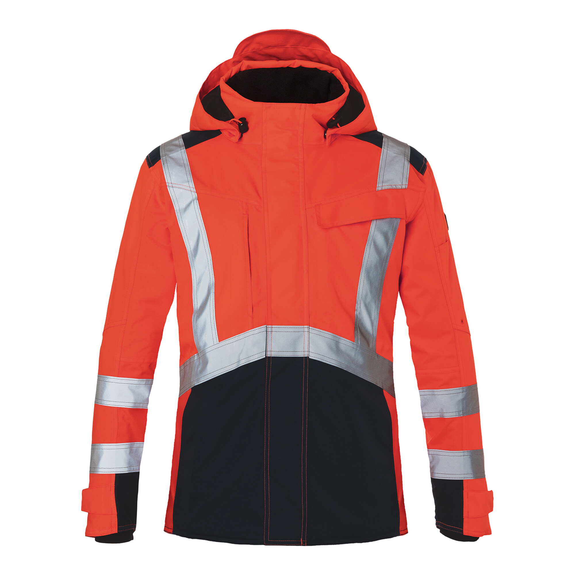 Kübler Hardshelljacke REFLECTIQ PSA 2 warnrot/schwarz Form 1327 Größe XXL ; Kübler Workwear
