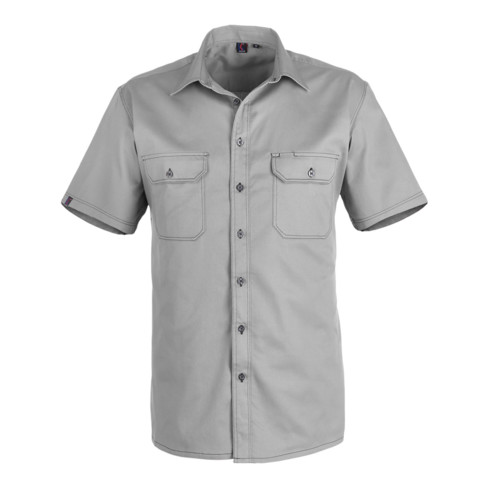 Kübler Shirt-Dress Hemd 7506 mittelgrau