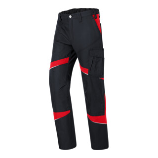 KÜBLER Hose ACTIVIQ cotton+ HIGH PSA 2 schwarz/mittelrot 58