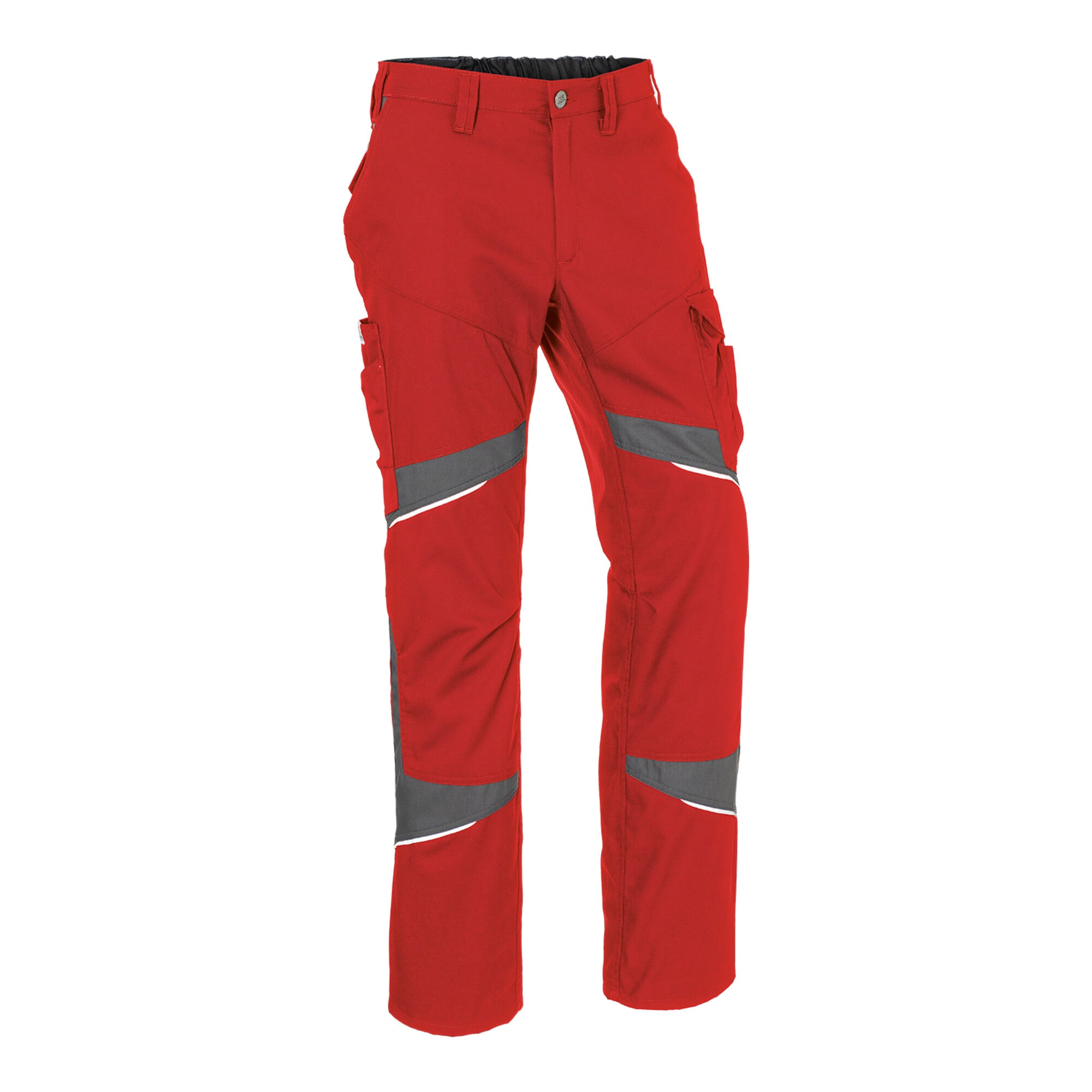 Kübler Hose ACTIVIQ cotton+ mittelrot/anthrazit Form 2250 Größe 98 ; Kübler Workwear