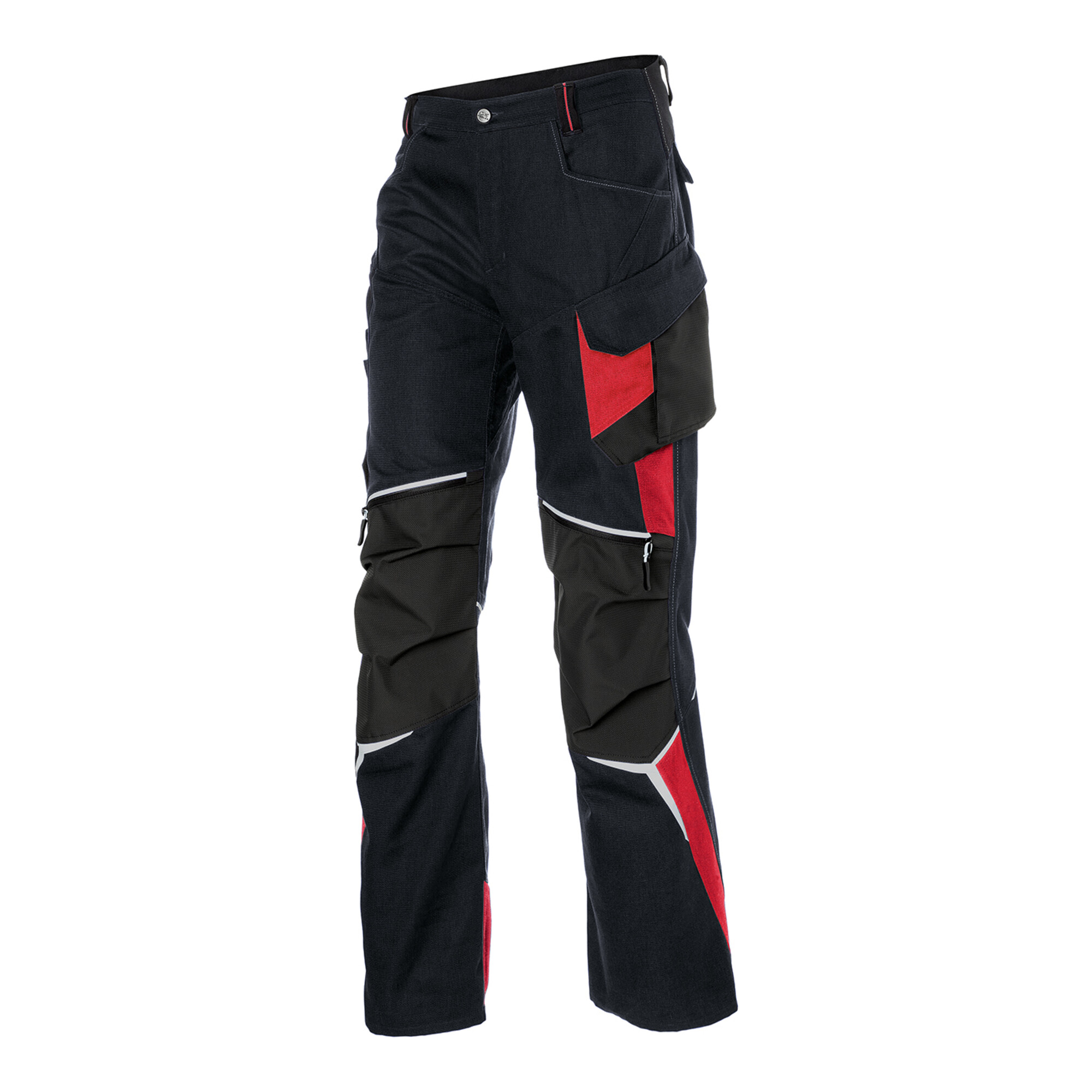 Kübler Hose BODYFORCE PRO PSA 2 schwarz/mittelrot Form 2125 Größe 46 ; Kübler Workwear