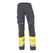 Kübler Hose REFLECTIQ Klasse 1 warngelb/anthrazit Form 2208-2