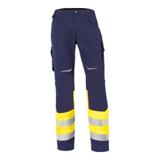 Kübler Hose REFLECTIQ Klasse 1 warngelb/dunkelblau Form 2208 Größe 29K