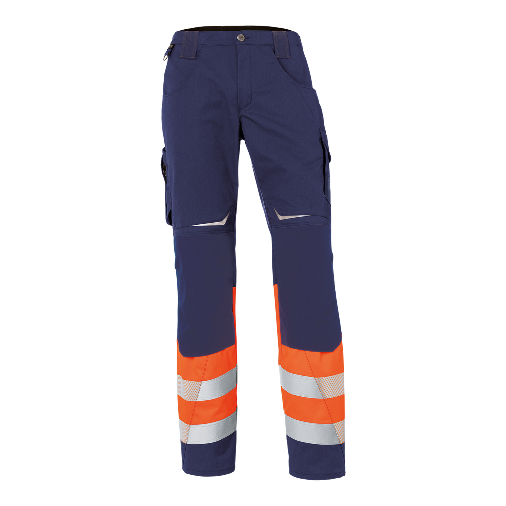 Kübler Hose REFLECTIQ Klasse 1 warnorange/dunkelblau Form 2208 Größe 25K ; Kübler Workwear