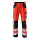 Kübler Hose REFLECTIQ PSA 2 warnrot/schwarz Form 2207 Größe 25K