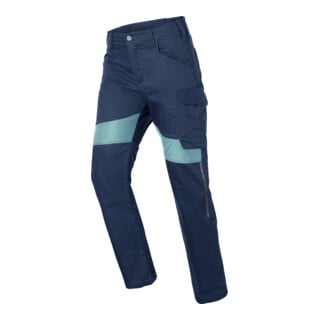 Kübler Hose REFORCE dunkelblau/eisblau 44N
