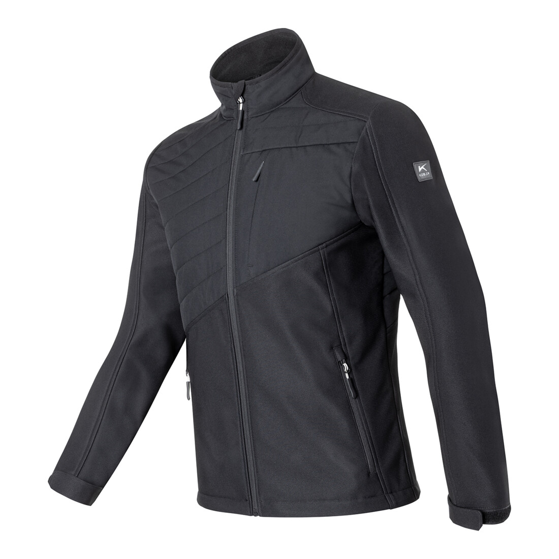Kübler Hybrid Softshell Jacke schwarz S