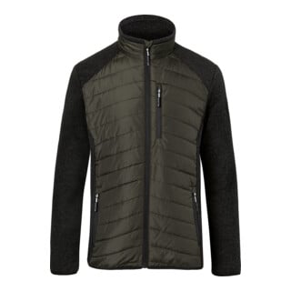 Kübler Hybridjacke oliv/dunkelgrau Form 1342