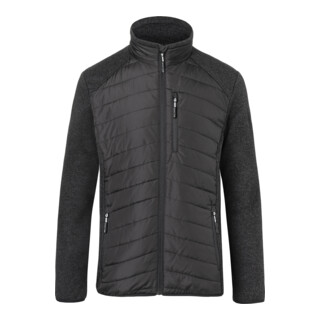 Kübler Hybridjacke schwarz/dunkelgrau