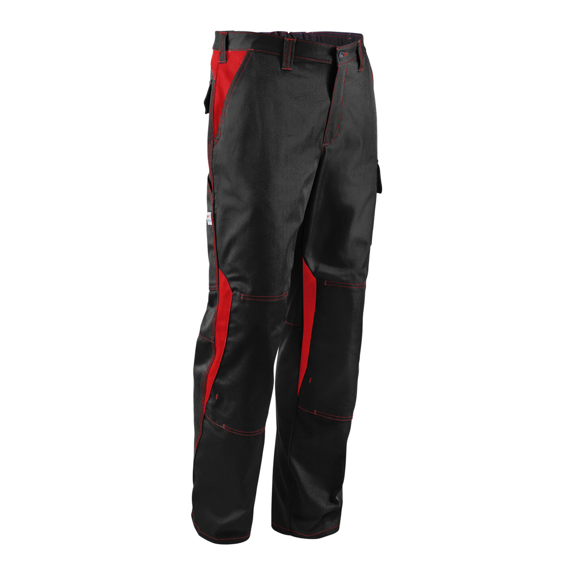 Kübler IMAGE DRESS NEW DESIGN Hose schwarz/mittelrot 102 ; Kübler Workwear