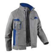 Kübler Image-Dress new design Jacke 1345 mittelgrau/kornblumenblau