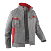 Kübler Image-Dress new design Jacke 1345 mittelgrau/mittelrot
