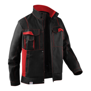 Kübler Image-Dress new design Jacke 1345 schwarz/mittelrot Größe 29