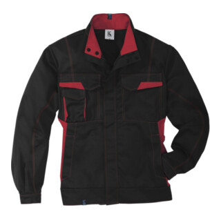 Kübler Image-Dress new design Jacke 1345 schwarz/mittelrot