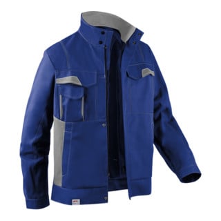 Kübler Image-Dress new design Jacke 1345 kornblumenblau/mittelgrau