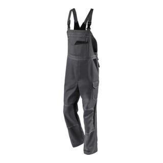 Kübler IMAGE DRESS NEW DESIGN Latzhose anthrazit/schwarz 27