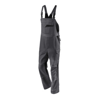 Kübler IMAGE DRESS NEW DESIGN Latzhose anthrazit/schwarz 32