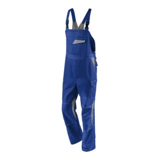 Kübler Image-Dress new design Latzhose 3347 kornblumenblau/mittelgrau