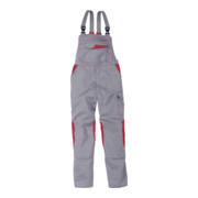Kübler Image-Dress new design Latzhose 3347 mittelgrau/mittelrot