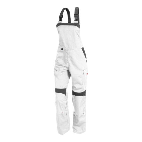Kübler Inno Plus-Dress Latzhose 3856 weiss/anthrazit