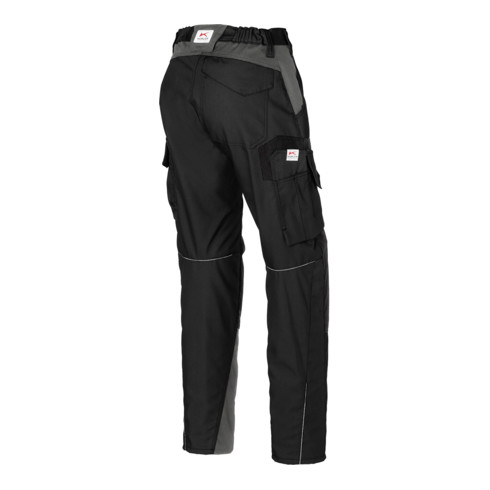 Kübler INNOVATIQ Damenhose schwarz/anthrazit