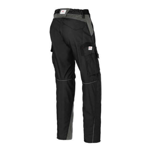 Kübler INNOVATIQ Damenhose schwarz/anthrazit