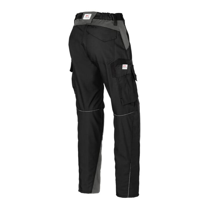 Kübler INNOVATIQ Damenhose schwarz/anthrazit Größe 48