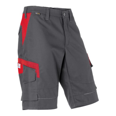 Kübler INNOVATIQ Shorts anthrazit/mittelrot Größe 58