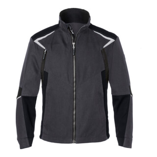 Kübler Jacke BODYFORCE, anthrazit / schwarz, Konfektionsgröße 2XL