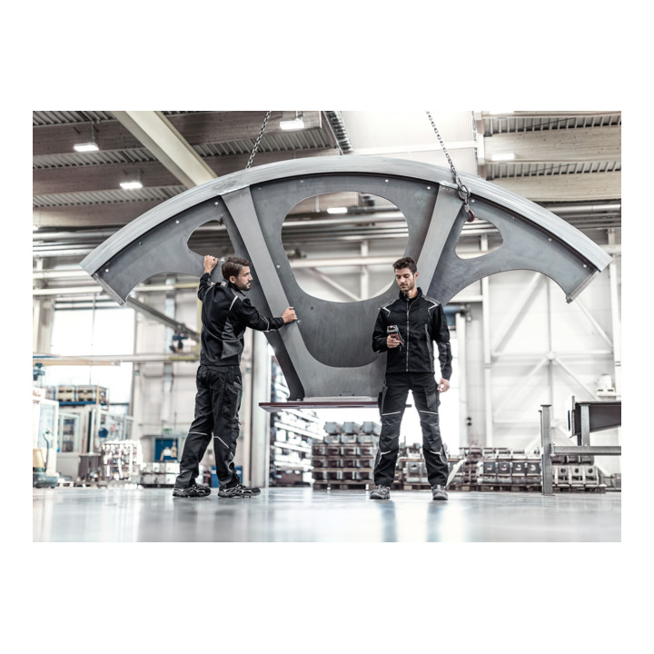 Kübler Jacke BODYFORCE schwarz/anthrazit Form 1125 Größe S