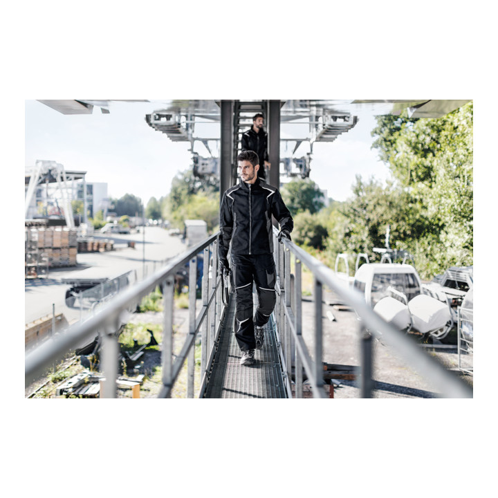Kübler Jacke BODYFORCE schwarz/anthrazit Form 1125 Größe S
