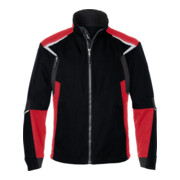 Kübler Jacke BODYFORCE schwarz/mittelrot Form 1125-4
