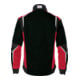 Kübler Jacke BODYFORCE schwarz/mittelrot Form 1125 Größe M